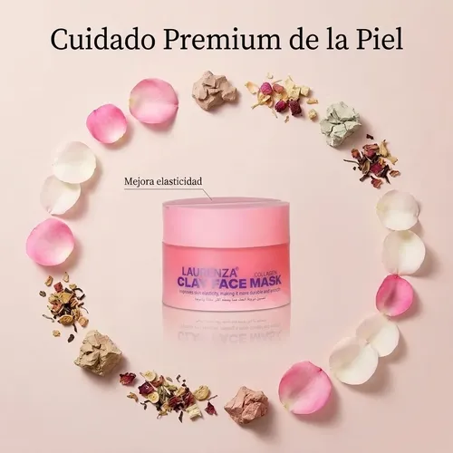 Mascarilla Facial Arcilla Colágeno Reafirma Todo Tipo Piel