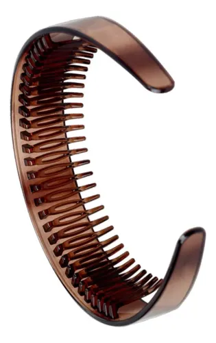 Diadema Dentada Extendida Travel Brown Para Mujer