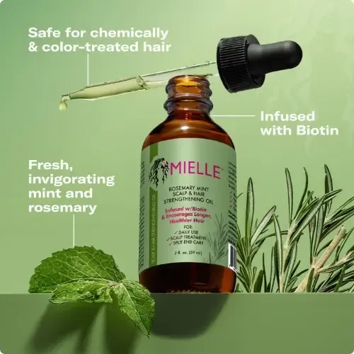 Mielle Orga Fortalecedor Del Cabello De Romero Y Menta 60ml