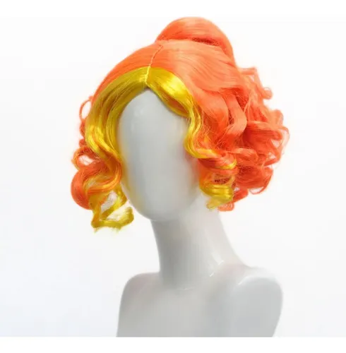 Peluca De Anime Con Forma De Muñeco Para Hombre Y Mujer