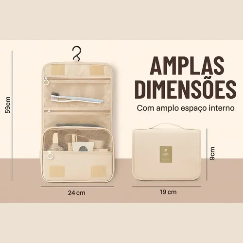 Cys Neceser Organizador Maleta Viaje Maquillaje Higiene Ys
