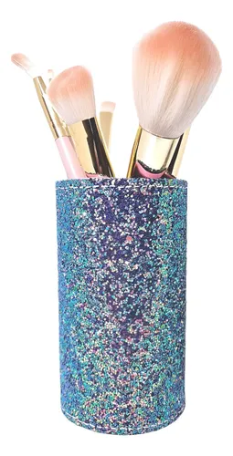 Set De Pinceles Brochas Maquillaje Profesional Con Estuche