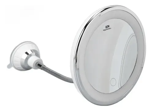 Led Makeup Mirror With 10x Magnification And -///