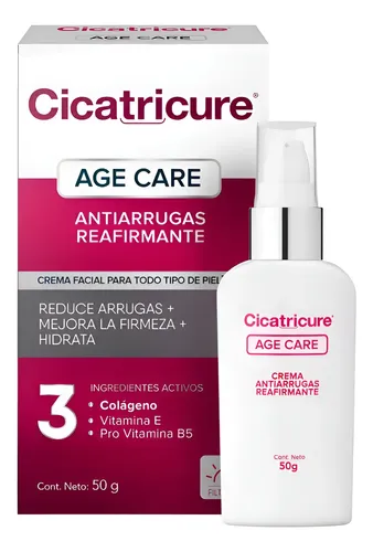 Cicatricure Age Care Antiarrugas Reafirmante Facial 50g Mome
