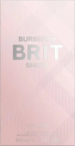 Perfume Burberry Brit Sheer Eau de Toilette para Mujer de 100 mL