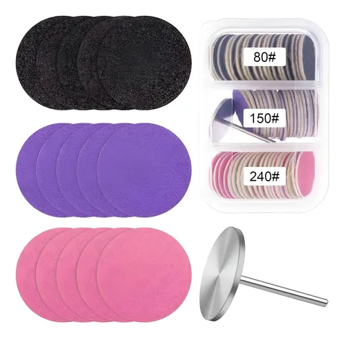 60pcs Poda Disco Para Manicure Y Pedicura De Uñas.