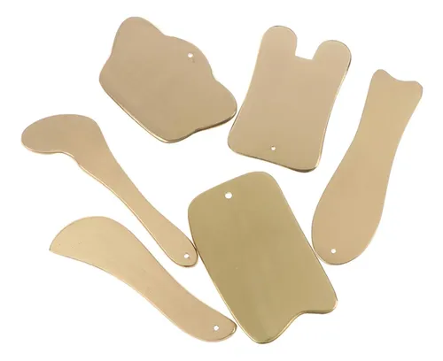 Tabla Gua Sha Cobre Para Masajes Y Acupuntura Spa
