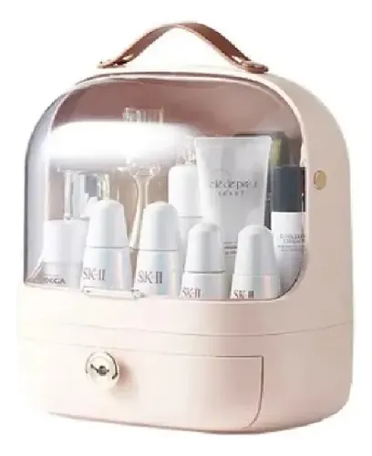 Organizador De Cosméticos – Transportable Color Rosa