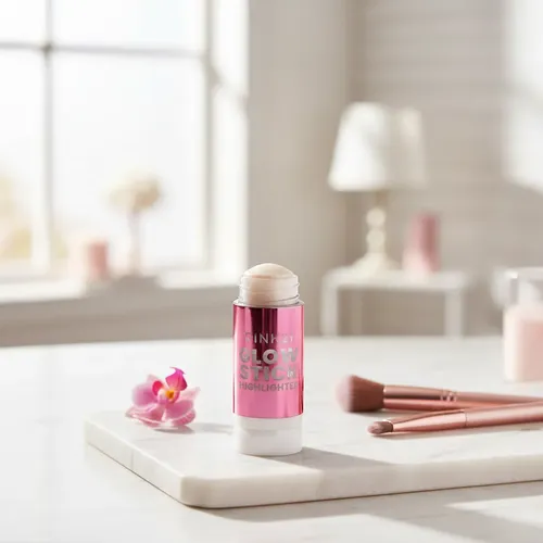 Set X 4 Iluminador Highlighter Glow Stick Pink 21 En Barra