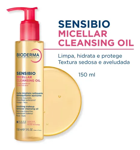 Óleo Micelar Demaquilante Bioderma Sensibio Micellar Oil