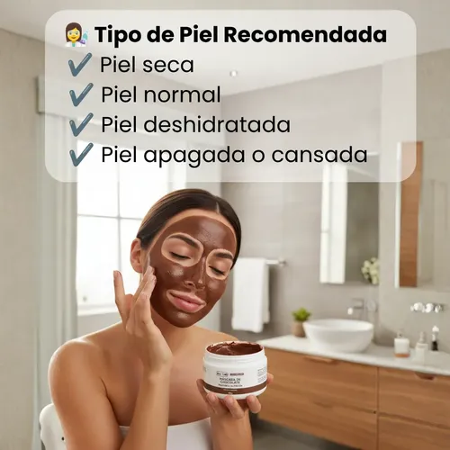 Mascara De Chocolate Facial Nutrición Profunda Arvensis Full