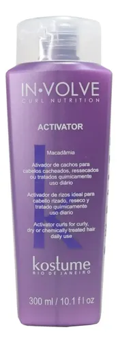 Activador De Rizos Kostume Involve Macadamia Rulos Ondas