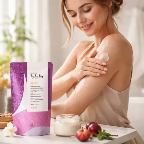 Crema Corporal Natura Tododia Ciruela Y Flor De Vainilla Rep