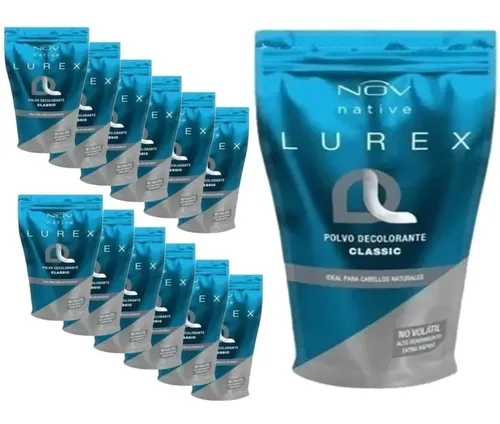 12 Polvo Decolorante Nov Lurex Extra Rapido Profesional 690g