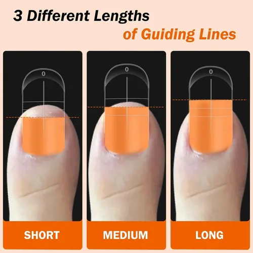 Kit De Uñas: Formas Duales Para Poly Gel 150 Piezas