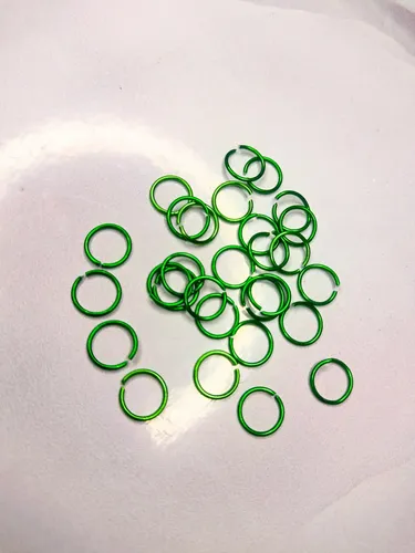 25 Argollitas Para Pelo Peinados Trenzas Rasta Varios Colore
