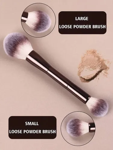1 Set De Kit De Maquillaje Facial Profesional De Doble Punta
