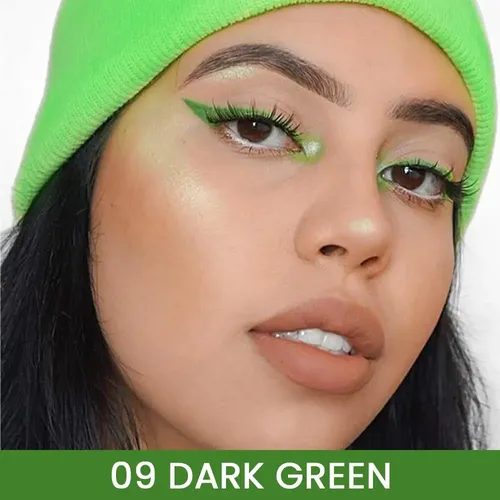 Kaely Lápiz Delineador De Ojos De Gel Verde