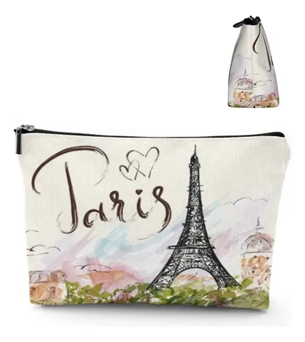 Bolsa De Maquillaje Franala Eiffel Tower Paris Romantic Para