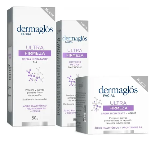 Dermaglós Rutina Completa Facial Ultra Firmeza Piel Normal