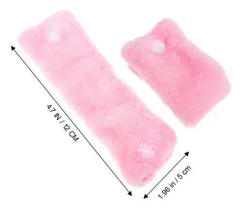 Rodillo De Pelo Para Dormir Con Forro Polar Coral Para Mujer