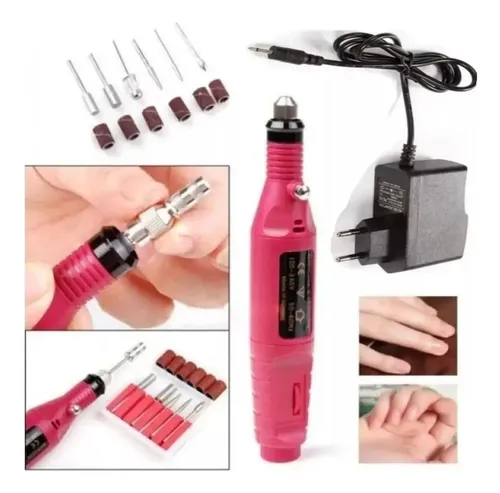 Torno Eléctrico MDEM Manicura Pedicura Profesional Velocidad Ajustable 20000rpm