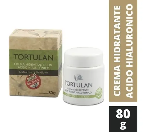Crema Hidratante Tortulan Ácido Hialurónico Día Piel Sensible 80g