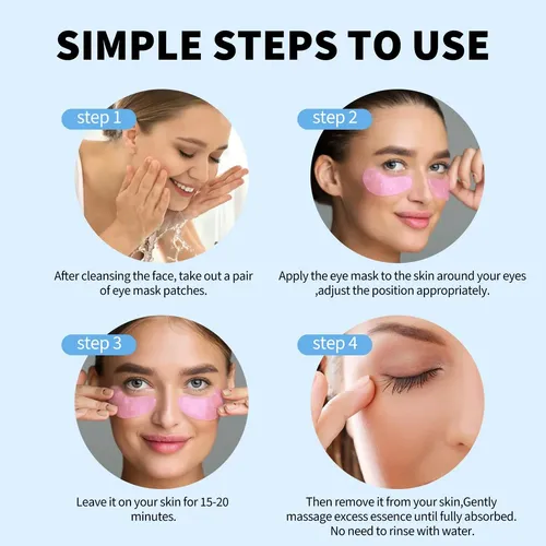 Parches Para Ojeras Y Ojeras, Máscara De Ojos Para Ojos Hinc