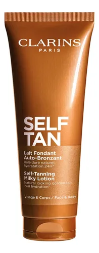 Loción Lechosa Autobronceadora Clarins Para Rostro Y Cuerpo