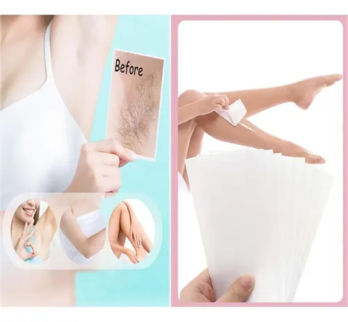 Cera Depilatoria Blingkingdom 100 Tiras Para Cuerpo
