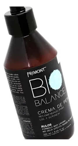 Primont Bio Balance Crema Peinar Vegana Pelo Rulos X 250ml