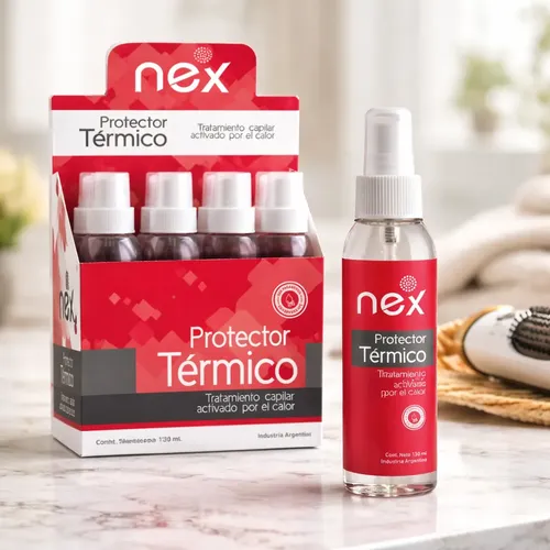 Spray Protector Termico Nex 130ml Para Planchita Y Secador