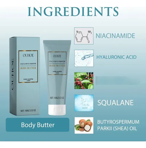 La Crema Antiarrugas Ouhoe Body Butter Hidrata, Limpia,