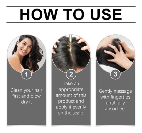 Aceite Para El Crecimiento Del Cabello Hoegoa Para Promover