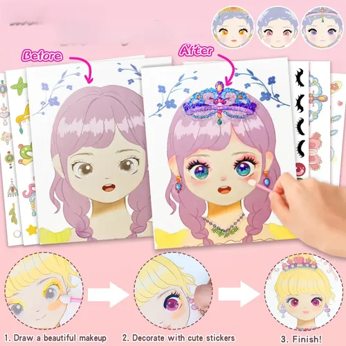 Adorable Set De Maquillaje Toys De 28 × 29,5 Cm: Kit De Jueg