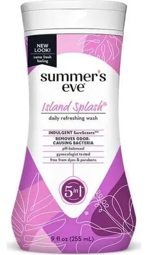 Limpieza Femenina Summers Eve Island Splash 10×9 Oz