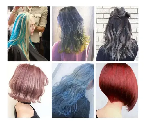 Aplicador De Coloración De Tinte For El Cabello Rosado