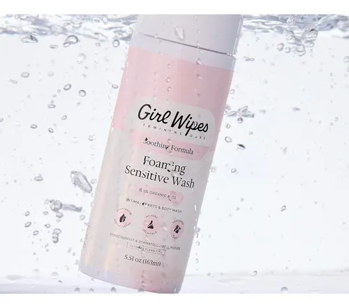 Jabón Íntimo Espumoso 5 Fl Oz Girlwipes Ph 5.5