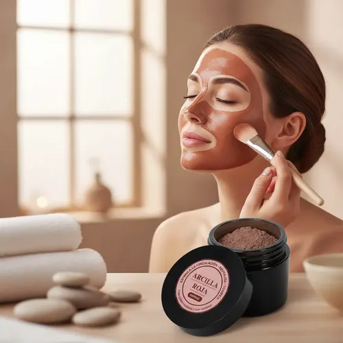 Arcilla Roja Facial Antiage Piel Madura O Con Rosácea X2