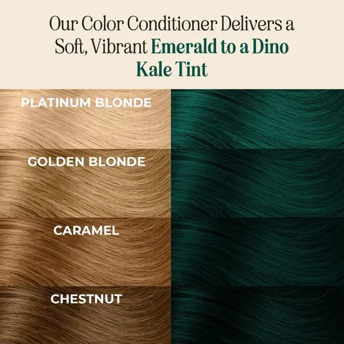 Tinte Para El Cabello Inh, Semipermanente, Verde Esmeralda,