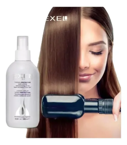 Locion Capilar Termo Protectora 250ml Exel Nanotecnologia