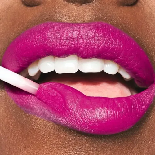 Labial Líquido Semi Mate Hidratante Avon Lip Paint Color Sassy Fuchsia