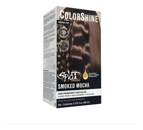 Coloración Demi-permanente Splat Colorshine Smoked Mocha