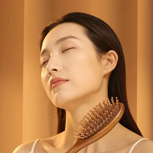 3 Pzas Peine De Masaje De Sándalo Y Aire Para Cabello