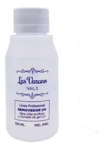 Removedor Para Uñas Semipermanentes X 100ml Las Varano