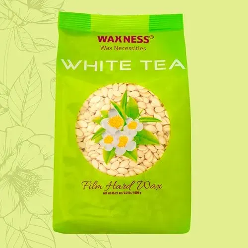 Cera Dura Waxness Film White Tea Cream 1kg Para Depilacion