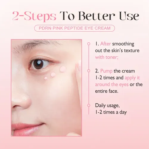 Contorno De Ojos Con Péptidos Pdrn Pink Anti Ojeras 30ml