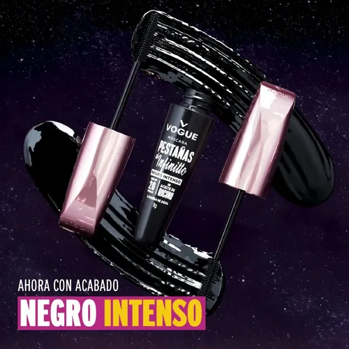 Máscara De Pestañas Al Infinitto A Prueba De Agua 9g Vogue