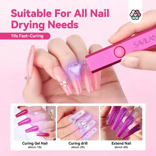 Luz Uv Para Uñas 12 W Lámpara Led Secado Rápido 2025