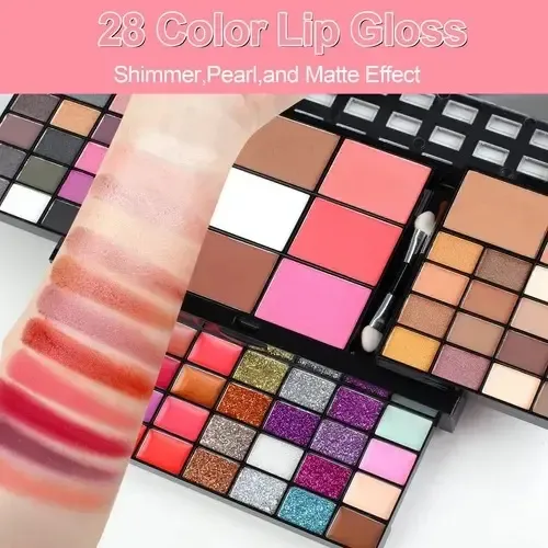 74 Colores Paleta De Maquillaje Profesional Kit Yy. .